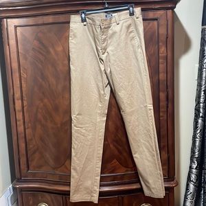 IZOD khaki pants.
